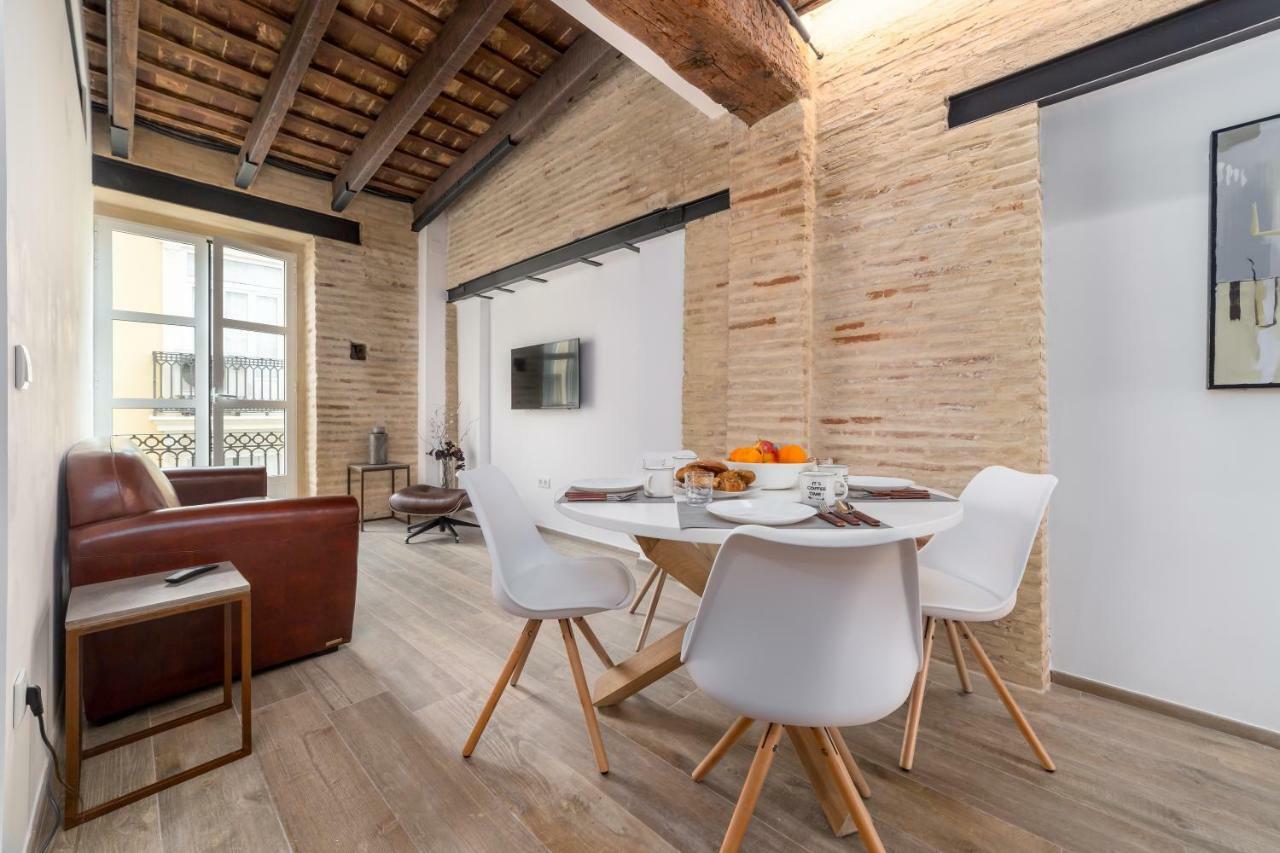 Florit Flats - Cathedral Luxury Terrace Flat 2Br 2Ba Ac Wifi Lägenhet Valencia Exteriör bild
