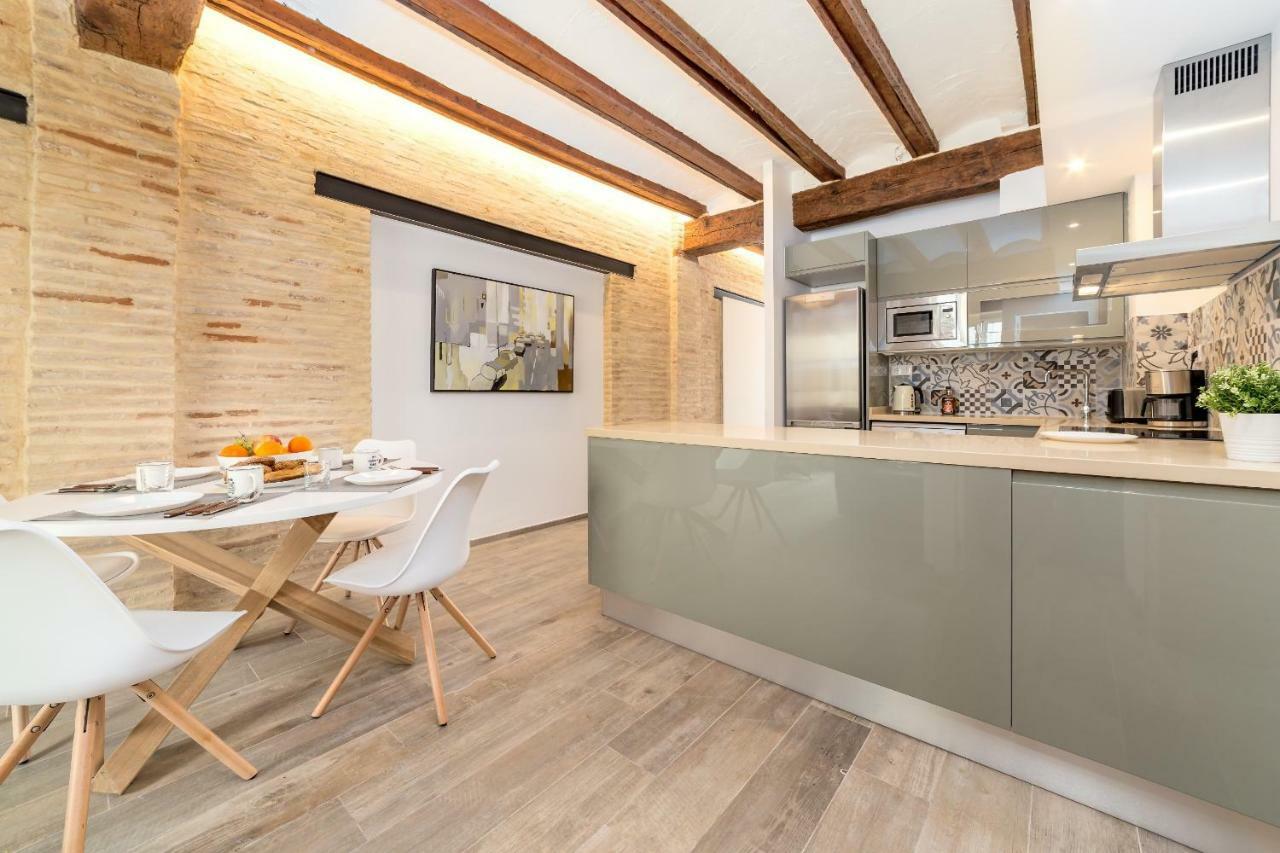 Florit Flats - Cathedral Luxury Terrace Flat 2Br 2Ba Ac Wifi Lägenhet Valencia Exteriör bild
